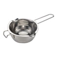 thumbnail image 1 of Zootealy Stainless Steel Long Handle Pot for Butter Cheese Chocolate Melting - 600ml Capacity, Rustproof & Environmentally Friendly - Ideal for Candy Making & DIY Crafts, 1 of 7