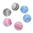 thumbnail image 3 of 6pcs EVA Foam Golf Balls For Indoor Practice Soft Water Ink Design For Kids And Pets Multi-Functional Training Balls For Home Use And Pet Playing, 3 of 6