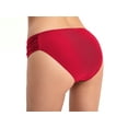 thumbnail image 5 of Women’s Side Shirred Bikini Bottom Solid Beach Classics Swim Bottom Mid Rise Bathing Suits, 5 of 5