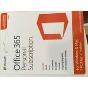 Microsoft_office: Office 365, Personal (PC/Mac Key Card) 1 User