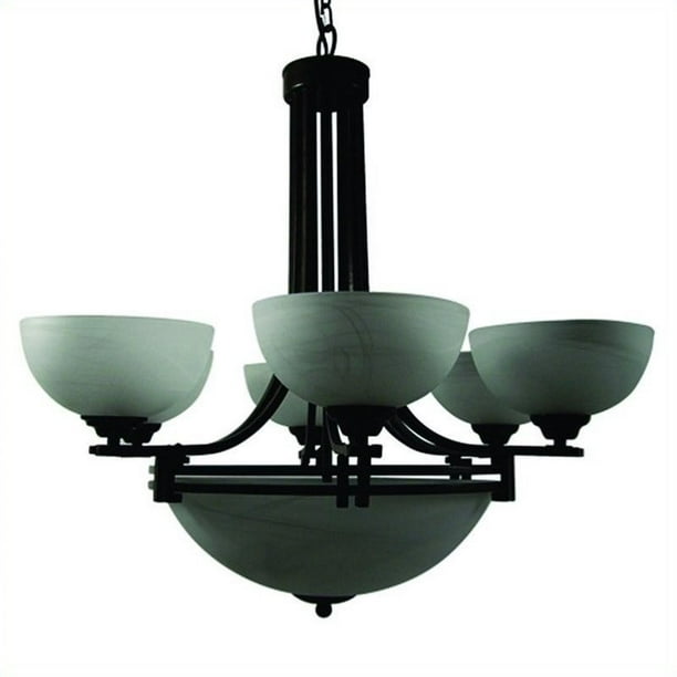 Yosemite 98339 6 3db Light Chandelier 44 Dark Brown With Frosted Alabaster Glass Com Dark Brown With Frosted Alabaster Glass, How To Make Bubbles Chandelier In Minecraft