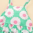 thumbnail image 5 of FRSASU Clearance Toddler Baby Kids Girls Floral Print One-Piece Swimsuit Bathing Beach Swimwear, 5 of 8