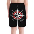 thumbnail image 5 of Boys SKZ Stray Korea Ki Beach Shorts Swim Trunks Swim Shorts Quick Dry Pool Suit Swimwear For Kids Youth, 5 of 8