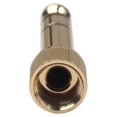 thumbnail image 3 of Conector macho de 6,35 mm a hembra de 3,5 mm con adaptador de tornillo de 3,5 mm, 3 of 9