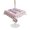 Pink, variant on Outdoor Tablecloth with Umbrella Hole for Patio/Picnic/Party/Camping, Farmhouse Wildflowers Waterproof Table Cloth Rectangle Table Cover Washable, Spring Watercolor Floral Pigs Blue (52"x 70")