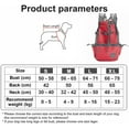thumbnail image 5 of Light Weight Pet Carrier Backpack For Small And Medium Dogs, Veterinarian Approved Safe Bag For Travel - Easy Take Space Saving - Black M, 5 of 5