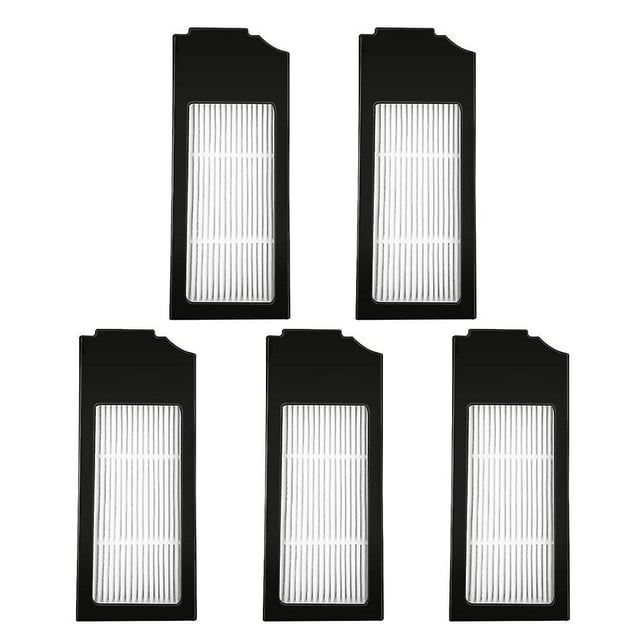 Paquete de 5 filtros Hepa de repuesto para Ecovacs Deebot X1 Omni Turbo Afortunado Sencillez