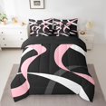 thumbnail image 2 of Erosebridal Geometric Stripe Bedding Queen Size,Abstract Artwork Comforter Sets with Sheets,Geometry Lines Decor,Reversible,Lightweight,7 Pieces, 2 of 5