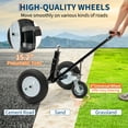 thumbnail image 3 of Trailer Dolly 1000Lbs Capacity - 2" Ball Hitch, Carbon Steel Trailer Mover with  15.2" Pneumatic Tires, Adjustable 15.7"-23" Height for RV/Utility/Cargo Trailers, 3 of 6
