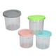 thumbnail image 3 of Pintas de helado transparentes reutilizables, recipiente para helado casero con tapas para NC299AMZ NC300s, 4 unidades, 4 colores, 3 of 14