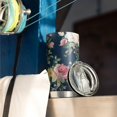 thumbnail image 3 of 20 Oz Pioneer Flower Coffee Tumbler Double Wall Insulated Stainless Steel Water Bottle | Metal Reusable Thermoses Flask with Cup Cap | Leak & Sweat Proof with Anti-Dust Lid, 3 of 7