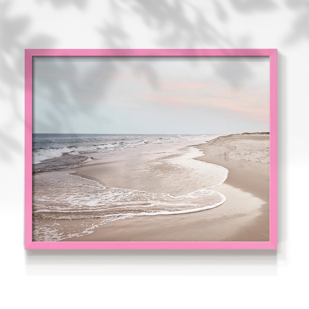 Corolla Soft Shore by Natalie Carpentieri - Restickable Framed Giclée Print