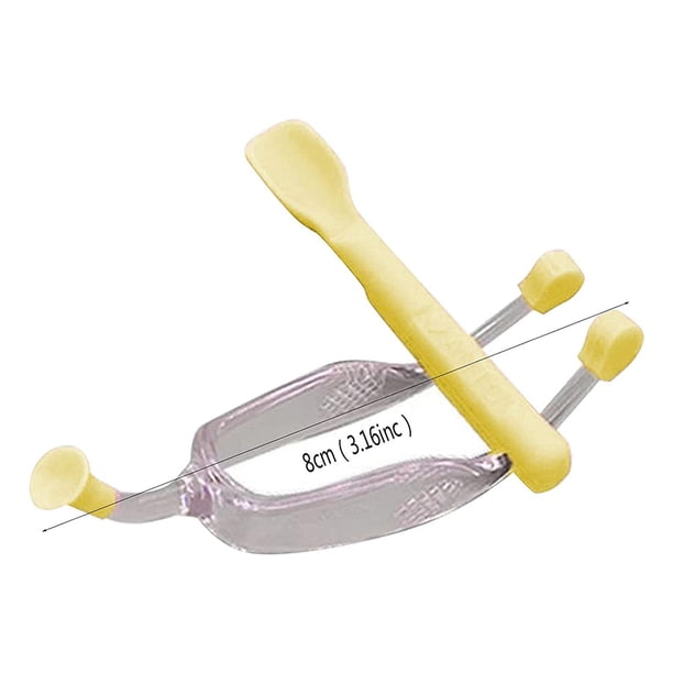 Juego de pinzas para lentes de contacto multifuncionales y cuchara con ventosa, removedor de lentes de contacto, insertador de lentes de contacto