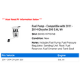 thumbnail image 2 of Fuel Pump - Compatible with 2011 - 2014 Chrysler 200 3.6L V6 2012 2013, 2 of 2
