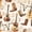 Beige Coffee Brown, variant on Erosebridal Vintage Guitar Pattern Zipper Twin Comforter Sets with Fitted Sheet and 2 Pillowcases,Cowboy Boots Print Zipper Bedding Set,Beige Coffee Brown,Reversible