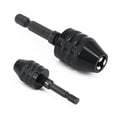thumbnail image 2 of Lefu Mini Keyless Drill Bit Chuck Adapter + 1/4'' Hex Shank For Power Impact Driver, 2 of 9