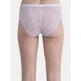 thumbnail image 3 of (3 pack) No Boundaries Micro Hipster Panties with Lace, Women’s, 3 of 4