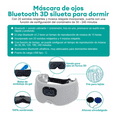 thumbnail image 2 of Gafas Para Dormir Lab.G Bluetooth Con Auriculares Gris, 2 of 5