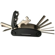 Mini Folding Bicycle Multi Tool With 16 Functions Bike Mechanic Cycling Tool Kit