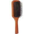 thumbnail image 2 of Cepillo de pelo de madera antiestático con masajeador del cuero cabelludo y sistema para desenredar fácilmente todo tipo de cabello., 2 of 5