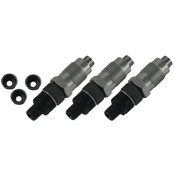 New 3 Pack Fuel Injectors Fits Kubota Excavator L3200H L3200F 1608253903