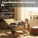 thumbnail image 2 of Mecedora para Gato Bluelander, Cama Mecedora de Madera con Rascador de Yute, Estilo Minimalista de Pino Natural, 2 of 6