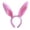 Pink A, variant on Ljudmp Womens Bunny Ear LED Headbands Rabbit Ear Plush Hair Bands Cute Ears Fuzzy Hair Hoop Hair Accessories Holiday Party Gift Pink