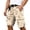 Beige@GC@, variant on CONZONE Mens Cargo Shorts Camouflage Straight Leg Bermuda Cargo Shorts for Men Lightweight Relaxed Fit Outdoor Hiking Shorts With Pockets