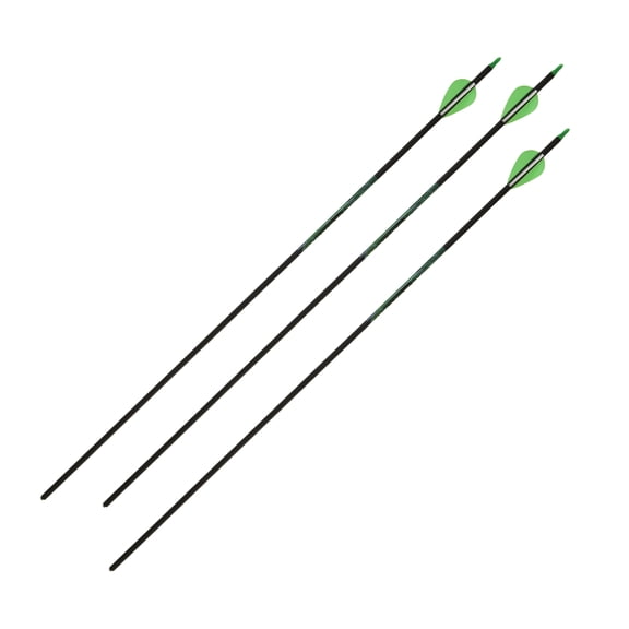 Allen Company Kryptos Carbon Arrows, 29 Inch, 350 Spine, 3 Pack
