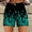 Black, variant on Women's Shorts Womens Casual High Waist Denim Shorts Relaxed Fit Artretro Printed Floral Shorts With Pockets,Gray Women's Shorts M
