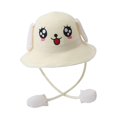 thumbnail image 5 of yuksok Bunny Straw Hat Cap Fashionable Cute Protection for Trips Dress up Commuting White, 5 of 9