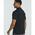 thumbnail image 4 of Real Essentials 3 Pack: Men's Dry-Fit Short Sleeve Polo Shirt - Performance Golf Moisture Wicking (Available In Big & Tall), 4 of 6