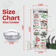 thumbnail image 2 of Vaso navideño 34HD de 40 oz con mango y pajita, 2 of 8