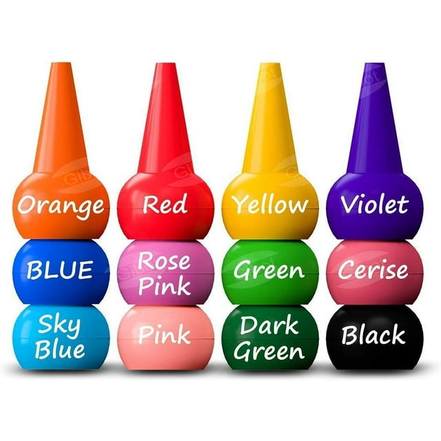 Toddler Crayons Palm Grip Crayons, 12 Colors Crayon Crayons Stackable Toddlers And Children, Safe And Non-Toxic