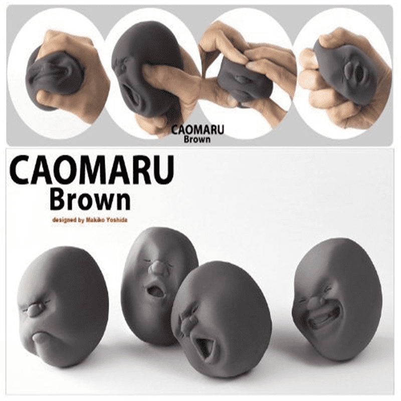 caomaru face stress ball