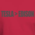 thumbnail image 3 of CafePress - Tesla Edison T Shirt - Men's Classic Graphic Cotton T-Shirt, 3 of 4