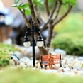 thumbnail image 5 of Naierhg 5Pcs Garden Ornament Fairy Dollhouse Decor Miniature Streetlight Craft Plant Pot, 5 of 8