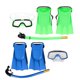 thumbnail image 4 of 1 juego de equipo de snorkel para niños, gafas de snorkel con visión amplia y aletas de buceo., 4 of 5