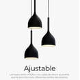 thumbnail image 4 of Lámpara Colgante Moderna Candelabro 3 Cabezas Alt. Ajustable, 4 of 4