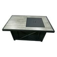 thumbnail image 1 of Four Seasons Courtyard Gas Fire Pit Coffee Table w/ Stainless Steel Burner, 1 of 6