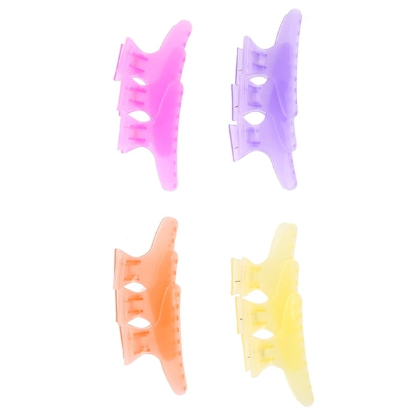 Sección de pinzas para el cabello, 12 piezas/juego de pinzas para el cabello con forma de mariposa, pinzas para el cabello con forma de mariposa, diseñadas meticulosamente