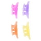 thumbnail image 1 of Sección de pinzas para el cabello, 12 piezas/juego de pinzas para el cabello con forma de mariposa, pinzas para el cabello con forma de mariposa, diseñadas meticulosamente, 1 of 14
