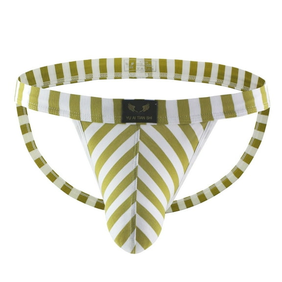 Sngxgn Men's Briefs, Soft and Breathable Underwear with ComfortFlex Waistband(Yellow,L)