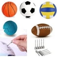 thumbnail image 4 of Stainless Steel Ball Pump Needle Inflation Needles Ball Needle for Soccer Basketball, 4 of 5