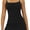 Black, variant on AEXTO Womens Tennis Golf Dress with Built-in Bra Shorts Backless A-line Tulip Hem Athletic Dresses