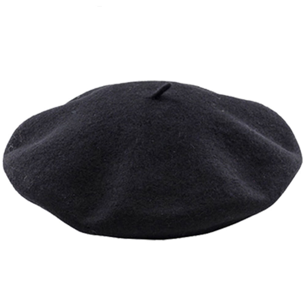 Unisex Men Women Ladies Girls Wool Warm Beret Beanie Hat Cap French Style UK 