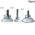 thumbnail image 5 of Splihome 10 Pcs M8 Clear Nut Thumb Screw Suction Cups/Pad Suckers Turn Plastic/Rubber 34mm, 5 of 5