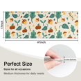 thumbnail image 5 of Brown Green Mushroom Fruit Leaf Beige Pattern Kitchen Rug Mat,Kitchen Runner Rugs Non Skid Washable,Decorative Kitchen Floor Mats for Kitchen,Sink,Laundry,17"X47", 5 of 5