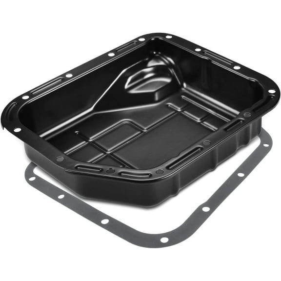 A-Premium Transmission Oil Pan with Gasket Compatible with Jeep Grand Cherokee 1993-2004 Dodge Ram 1500 Durango Dakota B150 B250 B1500 B2500 D150 D250