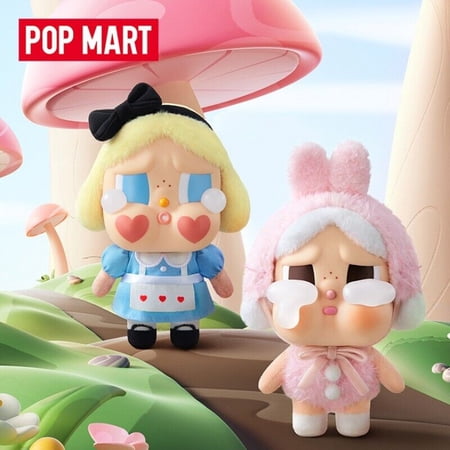 POP MART CRYBABY Crying Again シリーズ フェイス ぬいぐるみ クライベイビー ポップマート